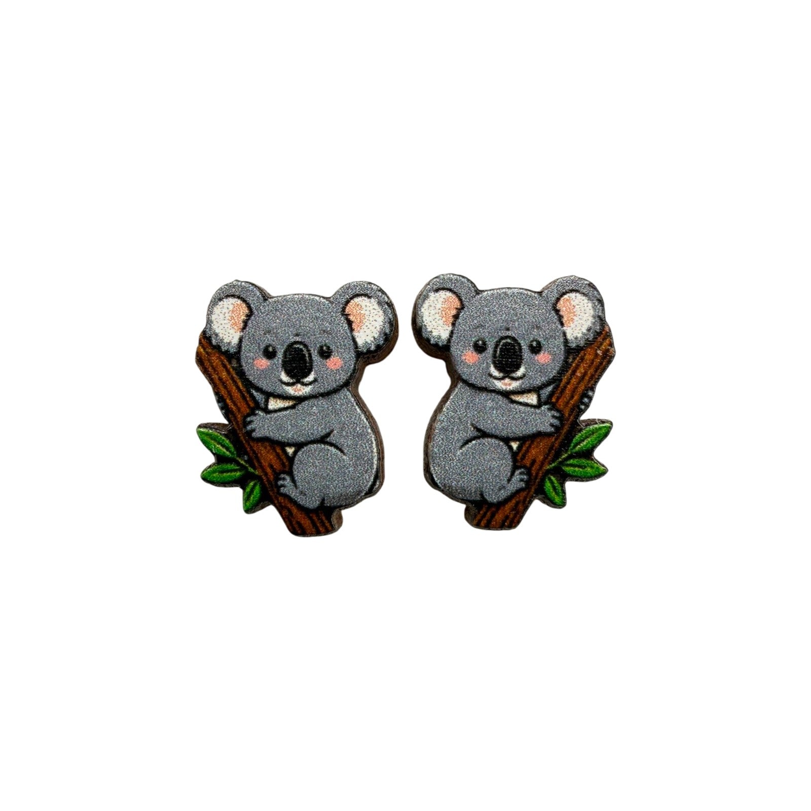 Koala Hug Stud Earrings #3455