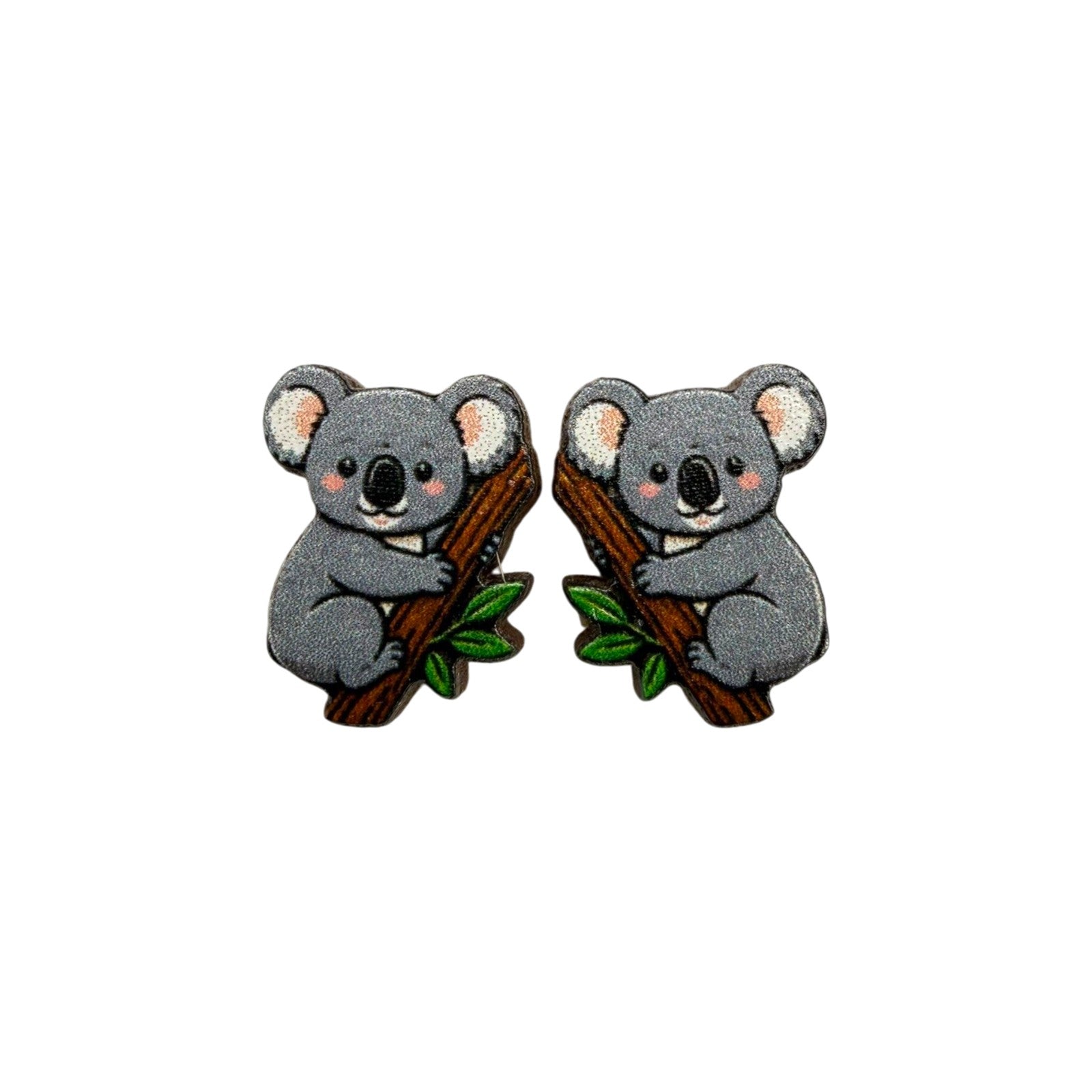 Koala Hug Stud Earrings #3455