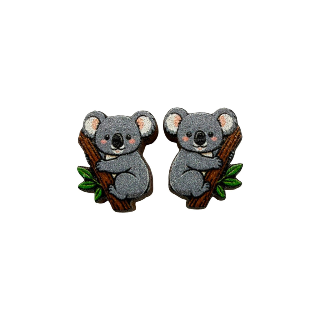 Koala Hug Stud Earrings #3455