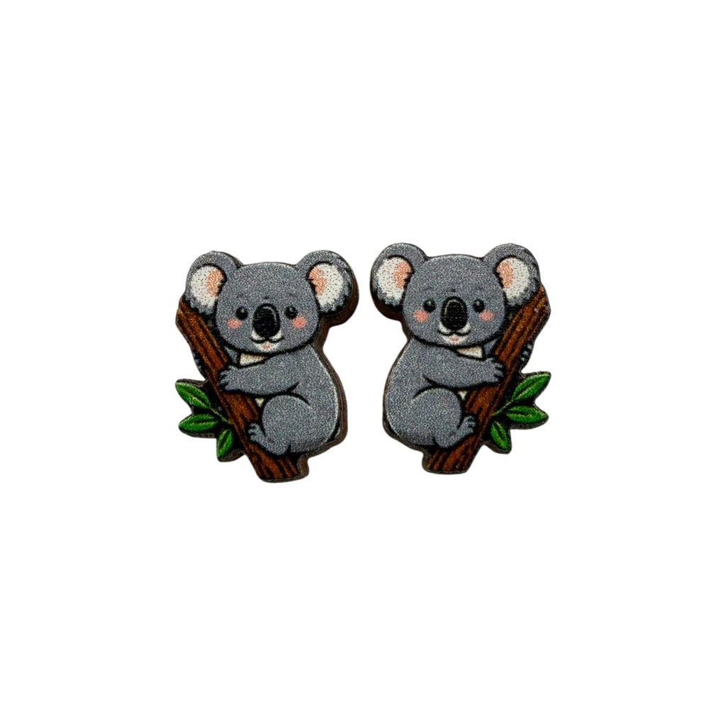 Koala Hug Stud Earrings #3455