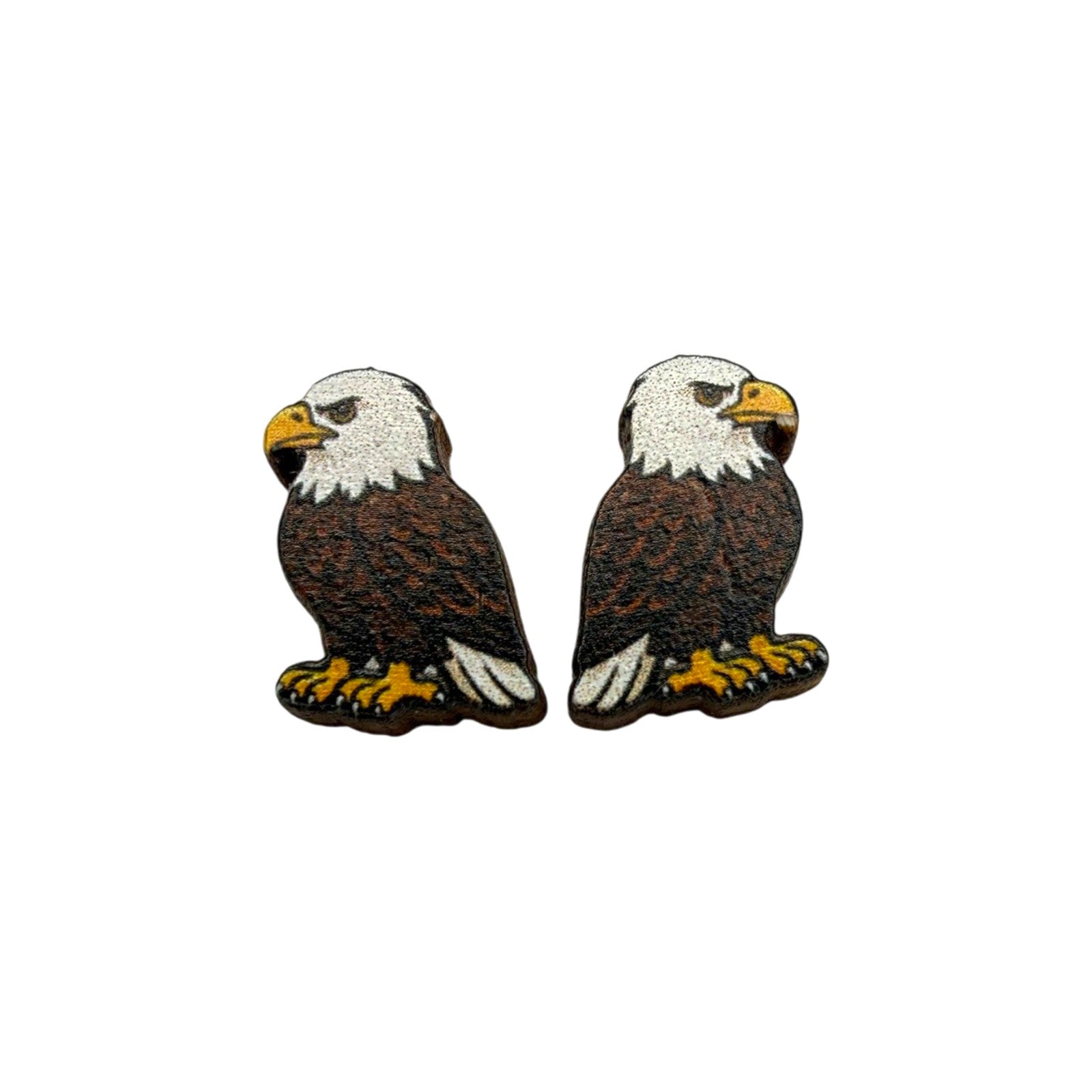 Bald Eagle Stud Earrings #3457