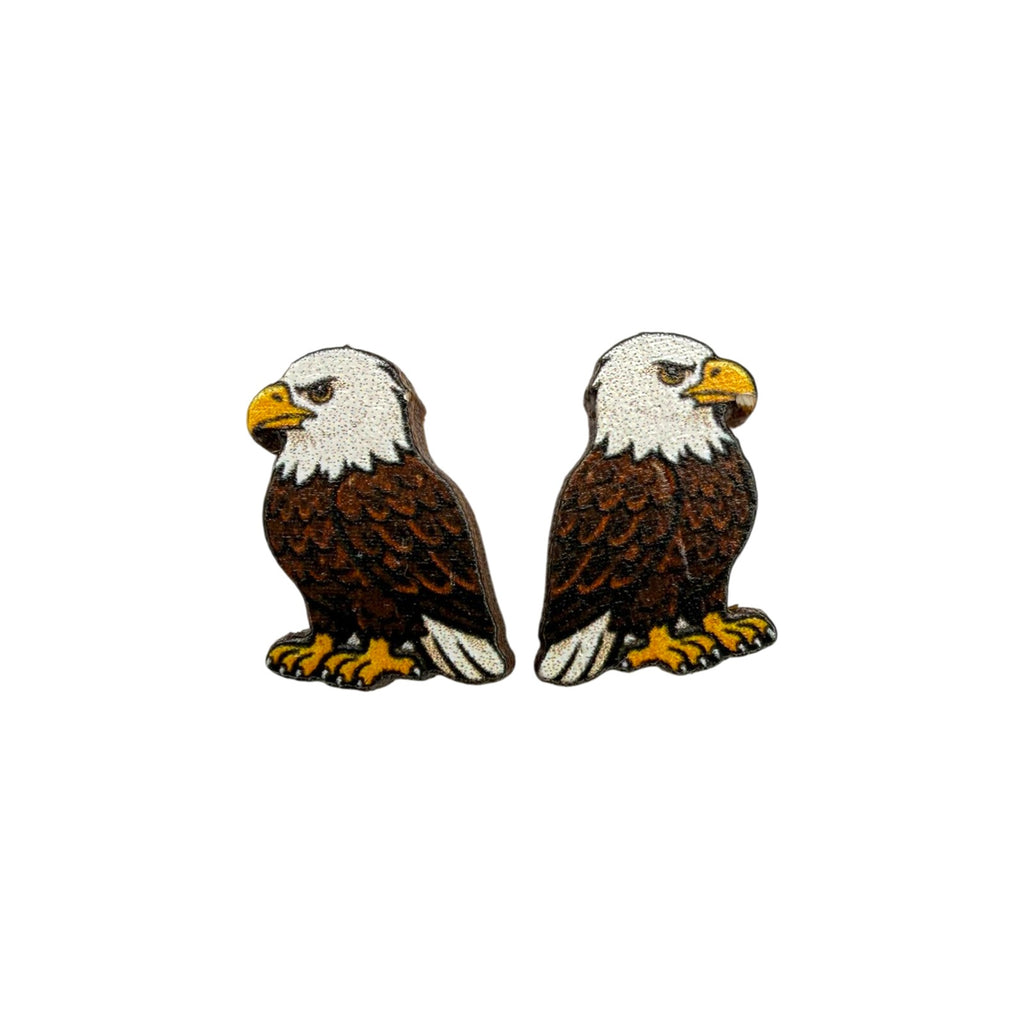 Bald Eagle Stud Earrings #3457