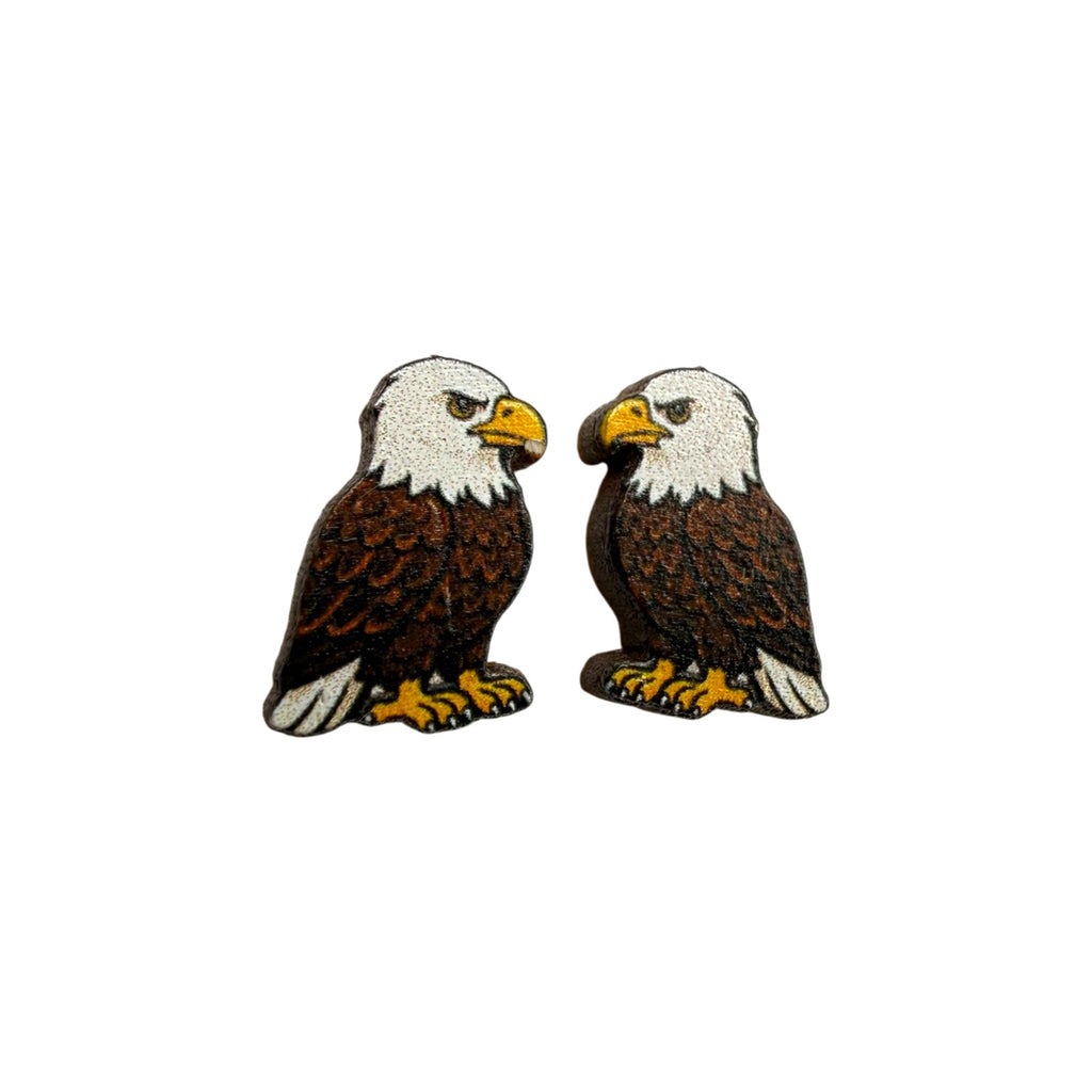 Bald Eagle Stud Earrings #3457
