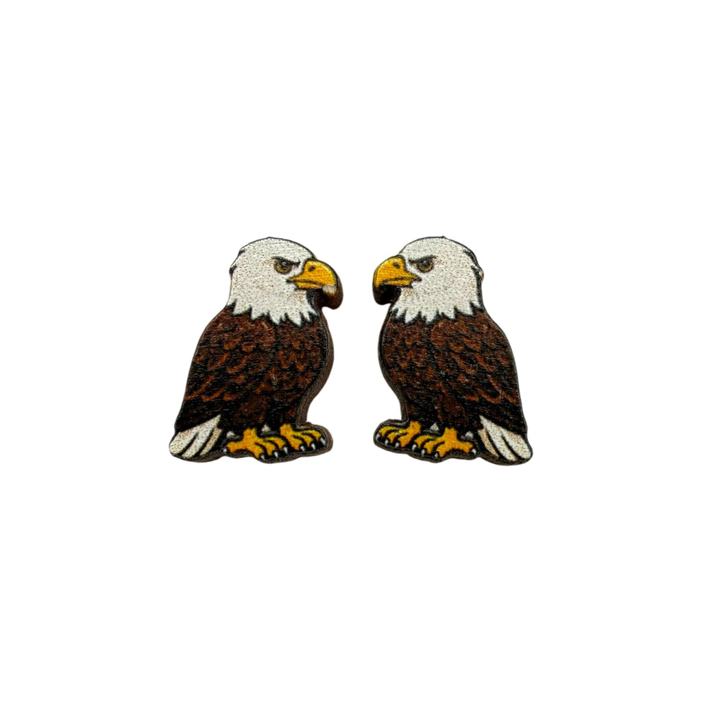 Bald Eagle Stud Earrings #3457