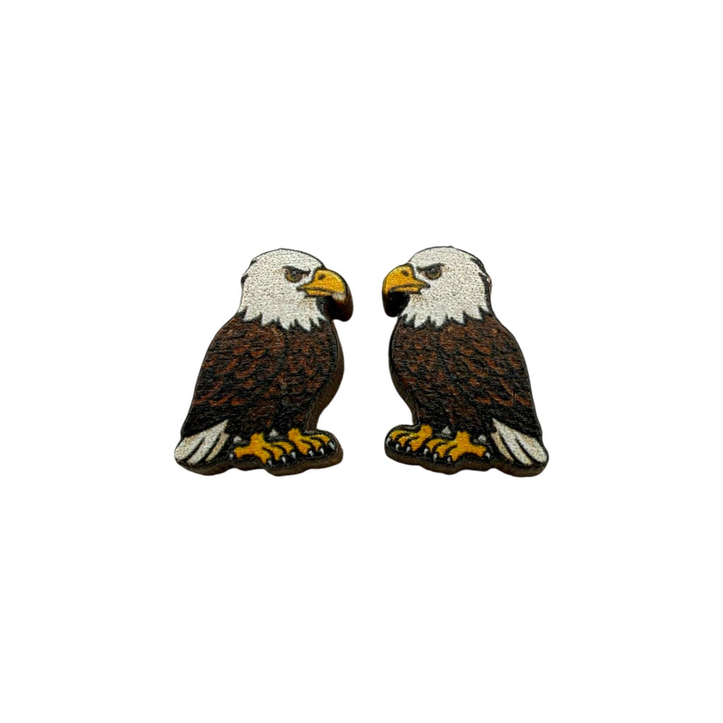 Bald Eagle Stud Earrings #3457