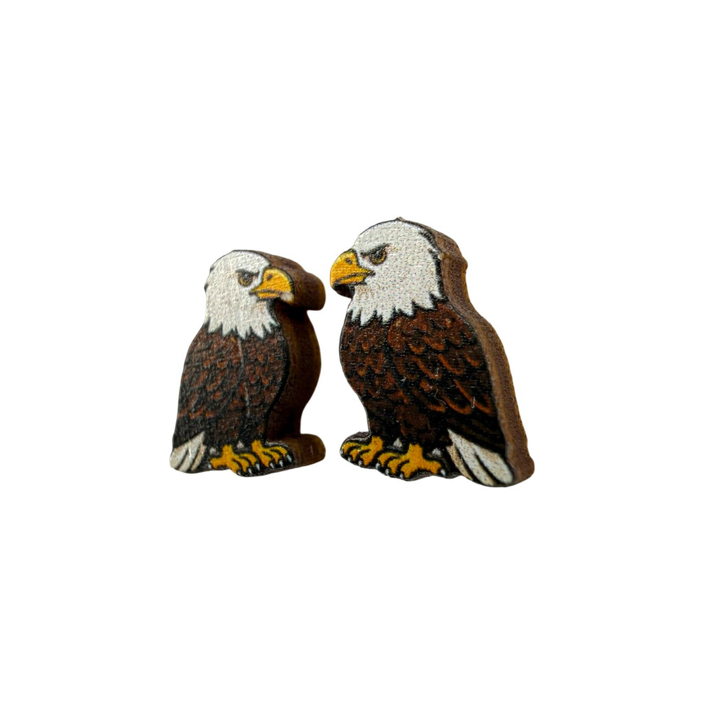 Bald Eagle Stud Earrings #3457