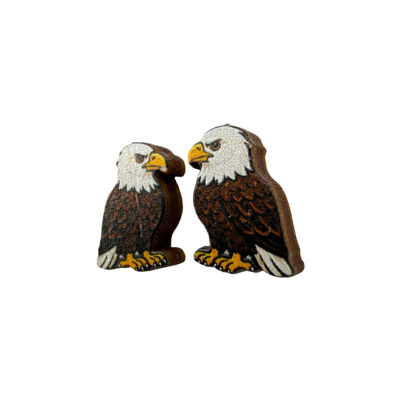 Bald Eagle Stud Earrings #3457