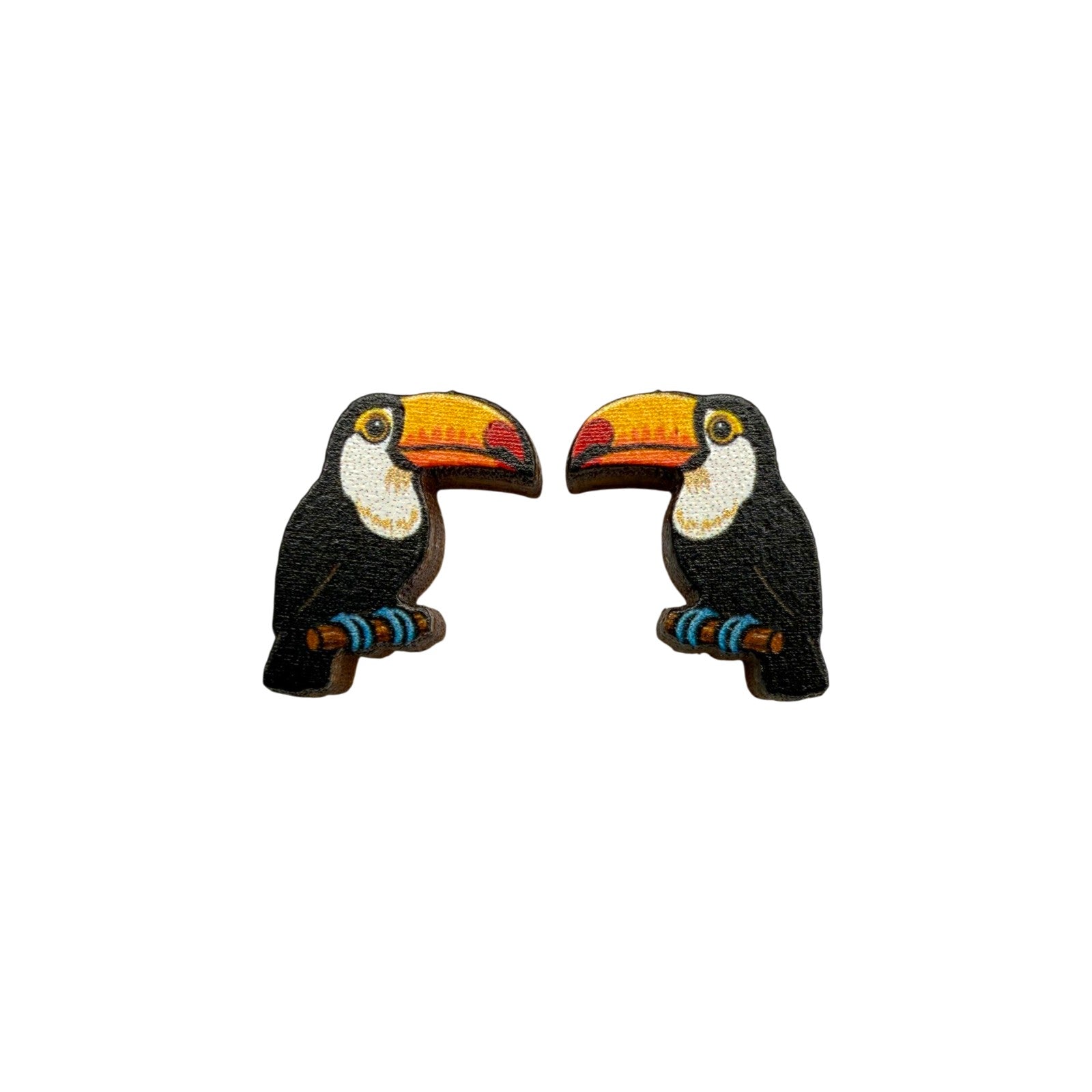 Toucan Stud Earrings #3459