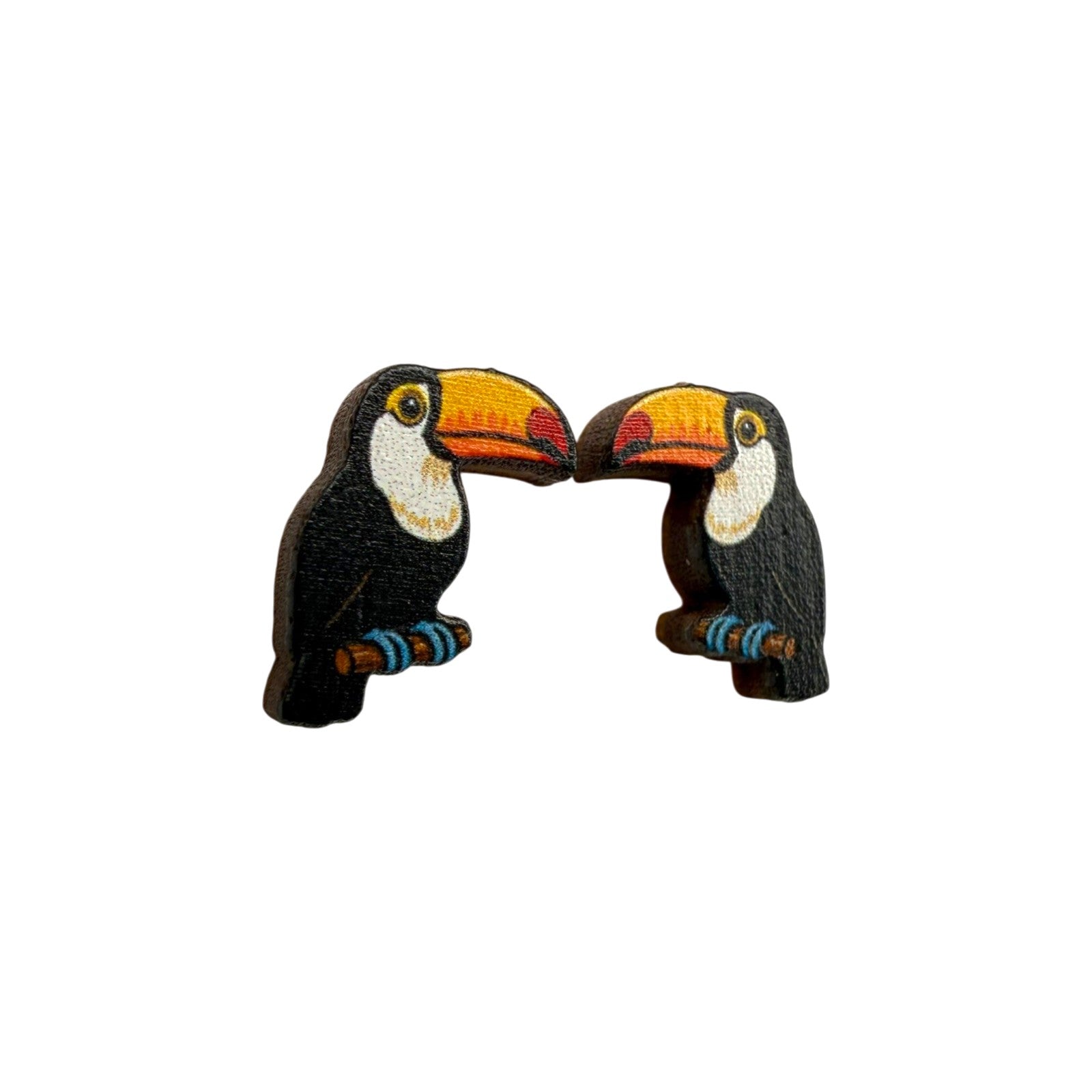 Toucan Stud Earrings #3459