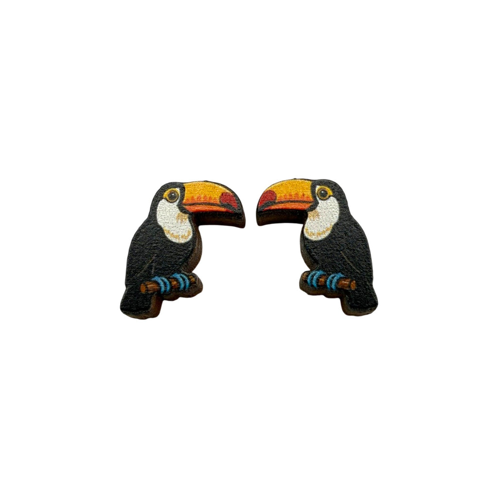 Toucan Stud Earrings #3459