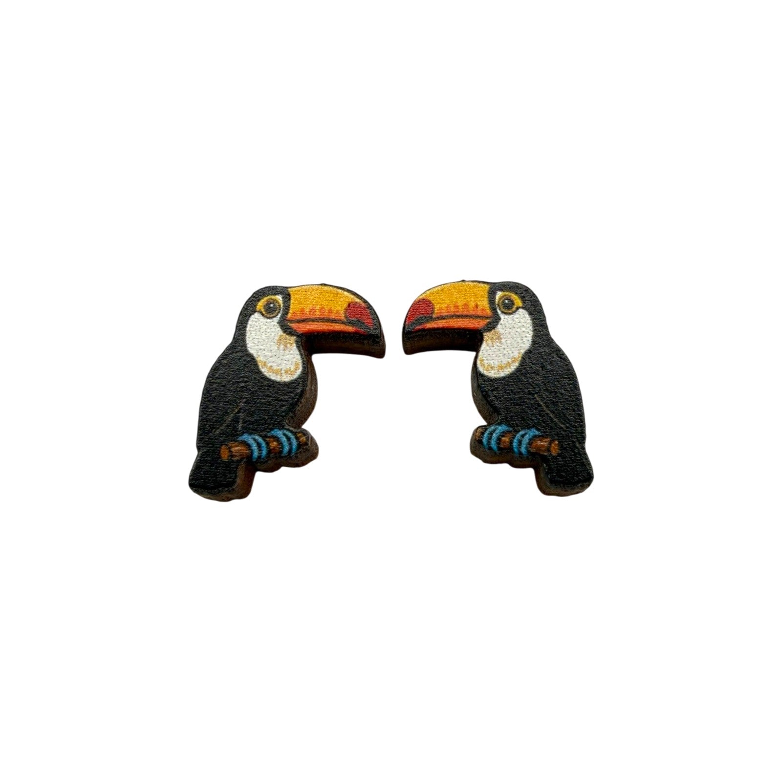 Toucan Stud Earrings #3459