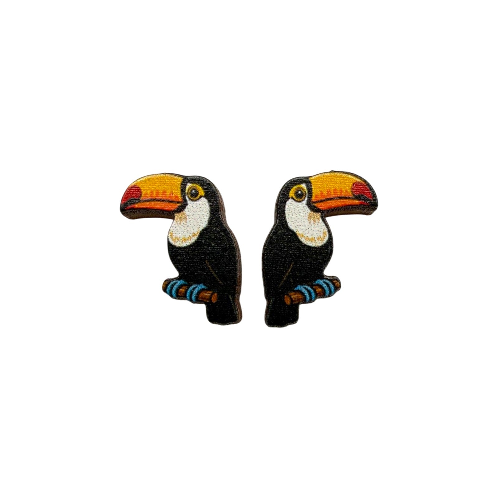 Toucan Stud Earrings #3459
