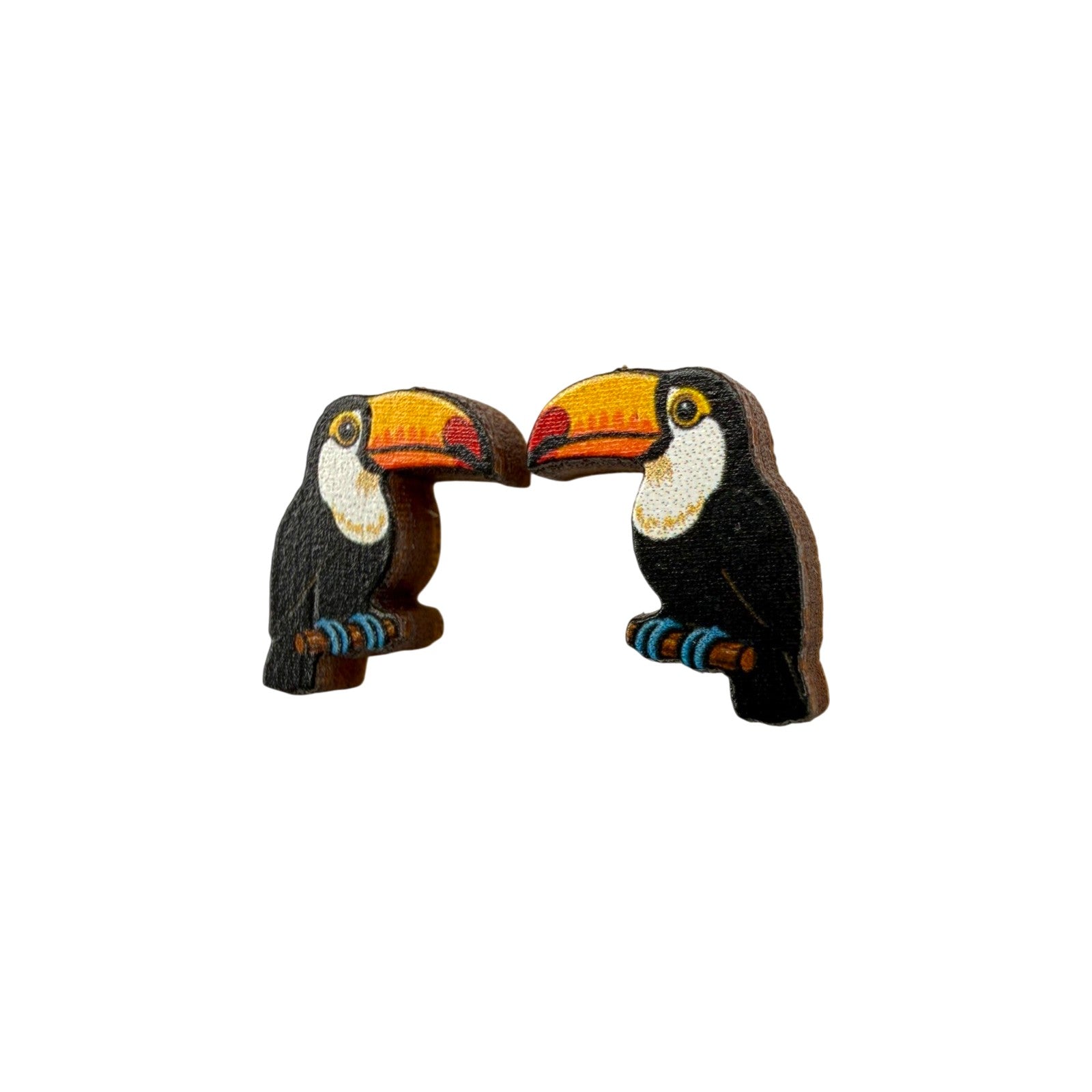 Toucan Stud Earrings #3459
