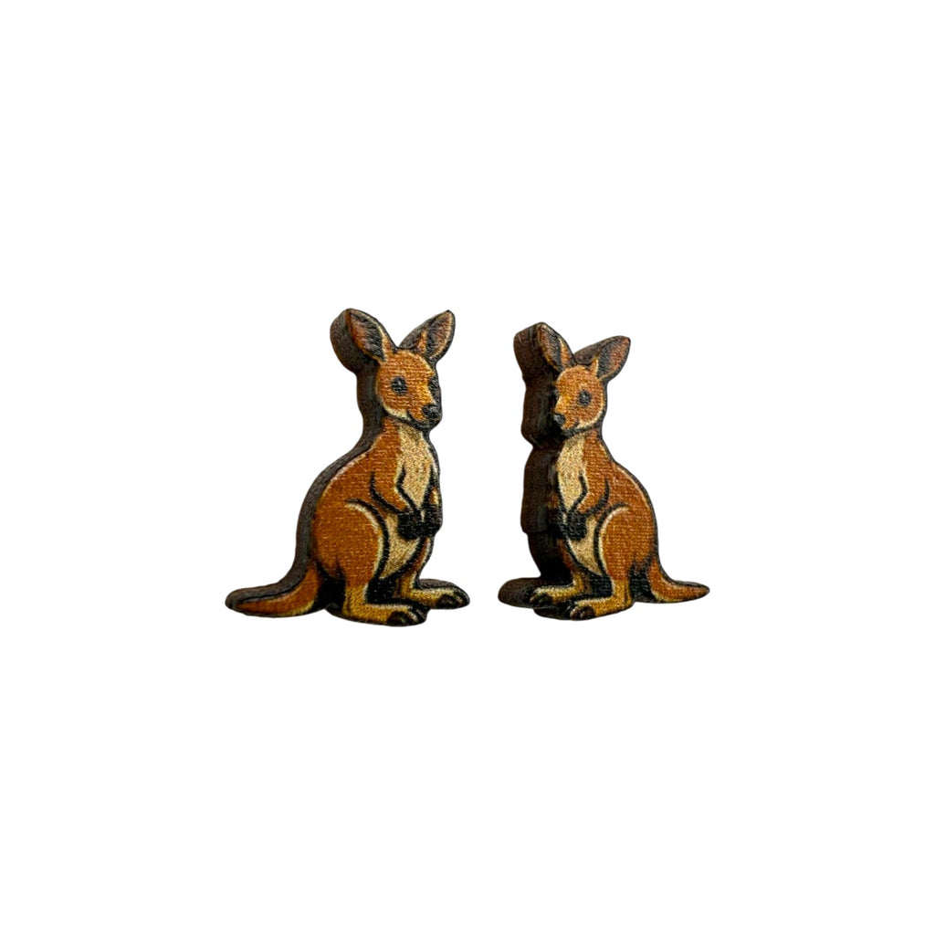 Kangaroo Joey Stud Earrings #3462