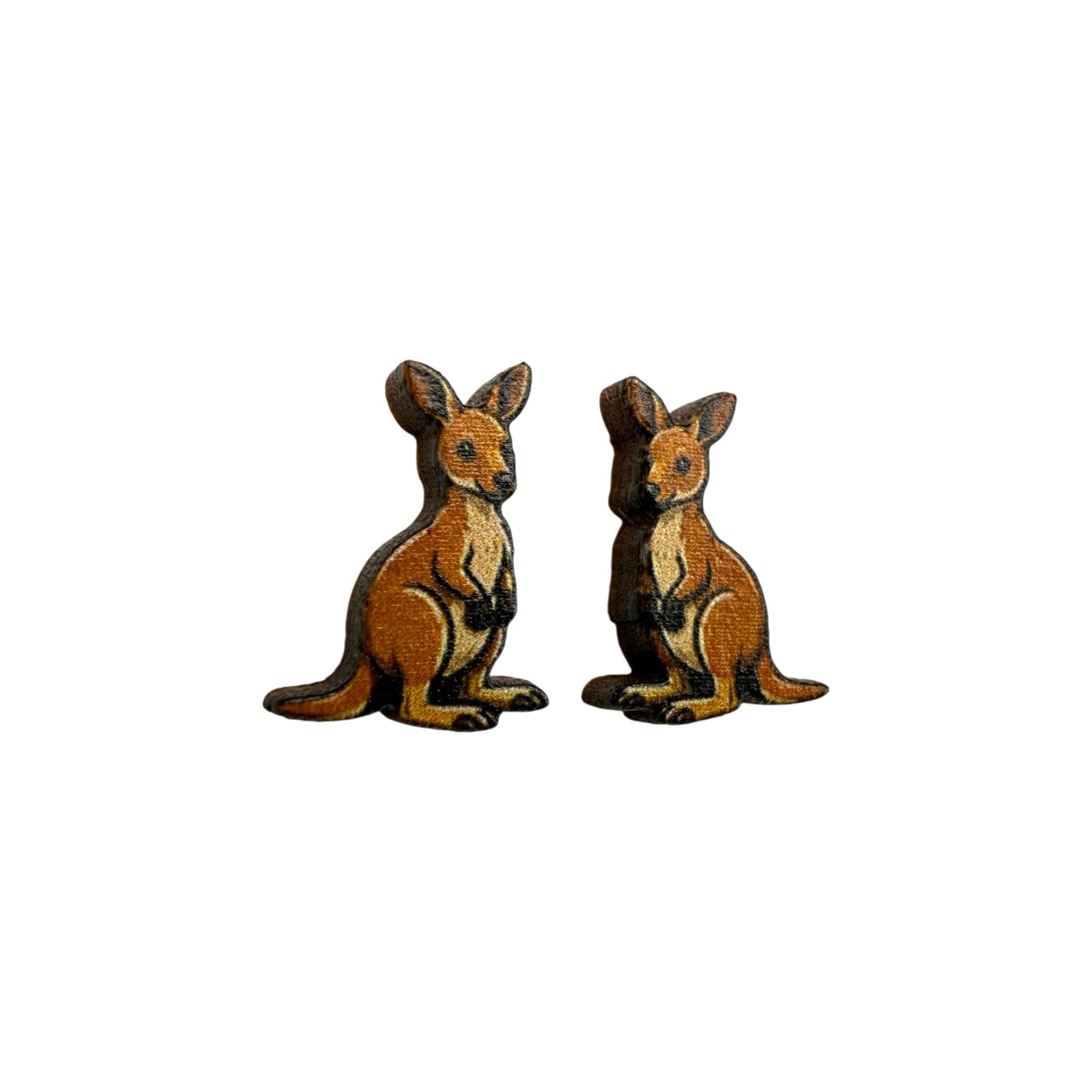 Kangaroo Joey Stud Earrings #3462
