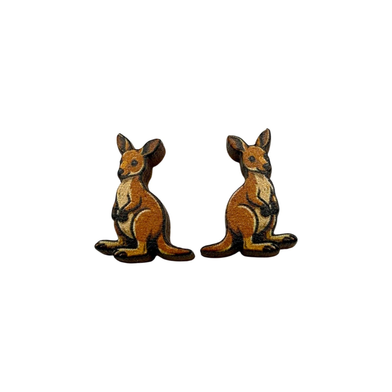 Kangaroo Joey Stud Earrings #3462