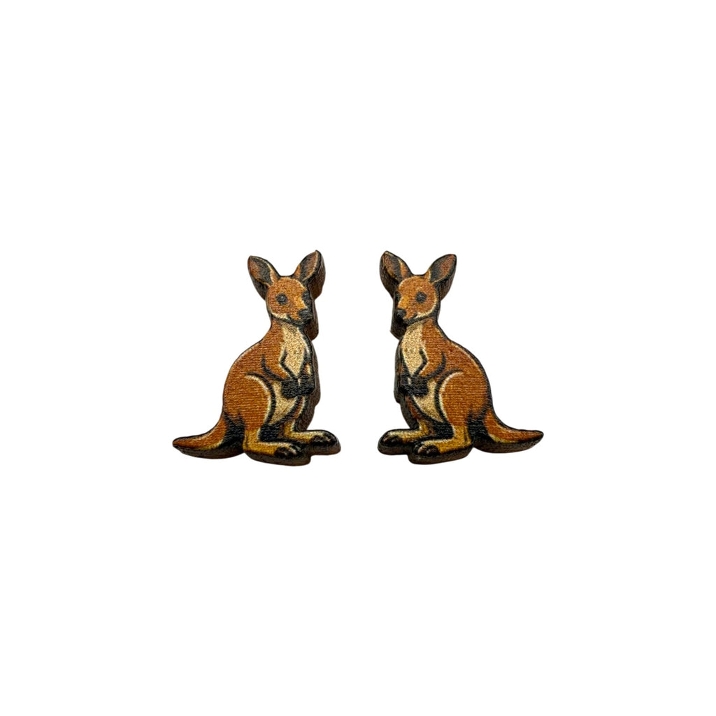 Kangaroo Joey Stud Earrings #3462