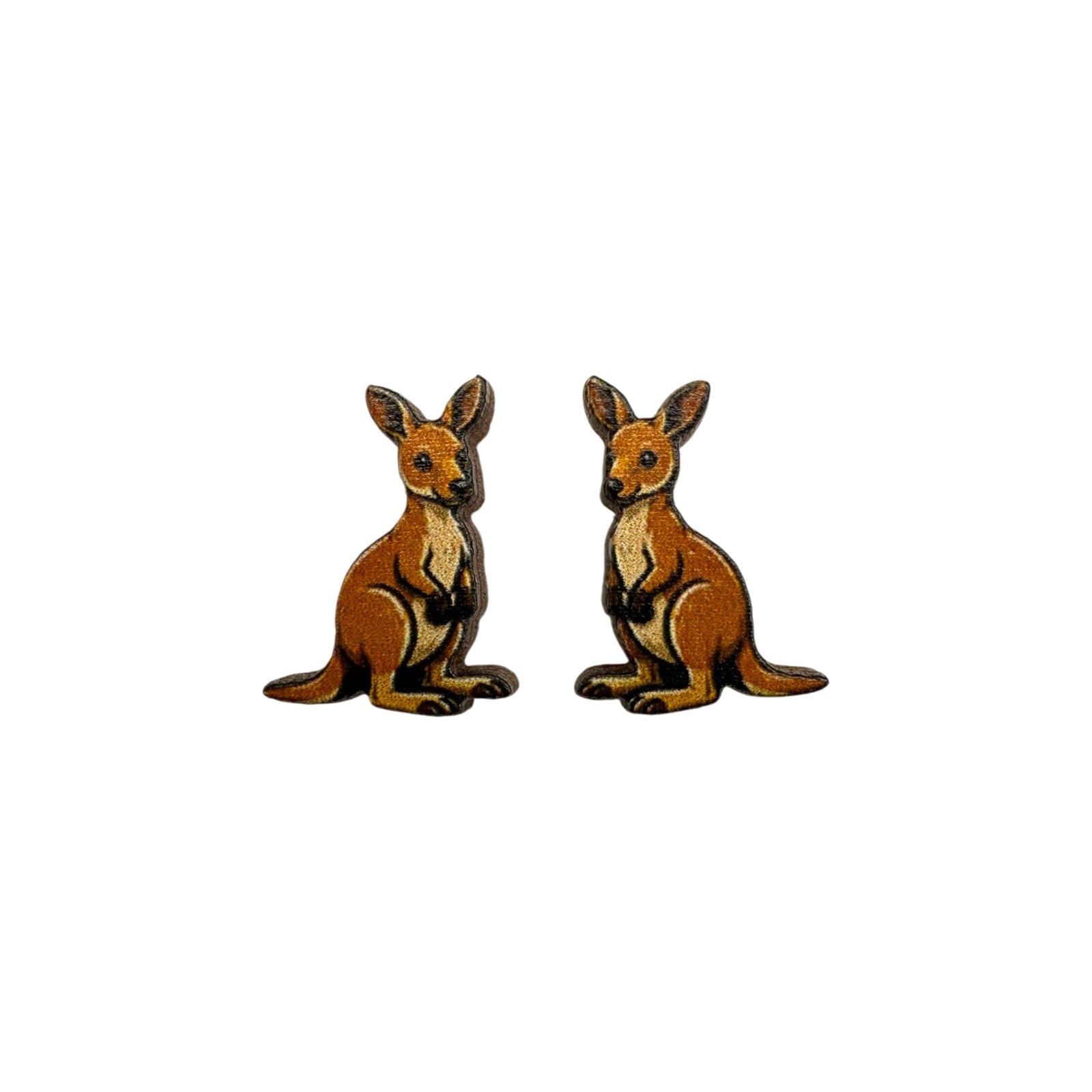 Kangaroo Joey Stud Earrings #3462