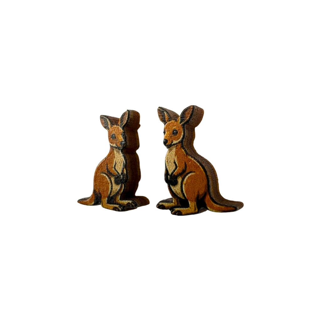 Kangaroo Joey Stud Earrings #3462