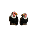 Vulture Stud Earrings #3470