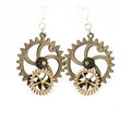 Kinetic Gear Earrings 5001G