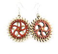 Kinetic Gear Earrings 5002F