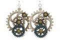 Kinetic Gear Earrings 5003A