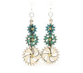 Kinetic Gear Earrings 5009B