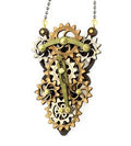 Kinetic Piston Gear Necklace 6002D