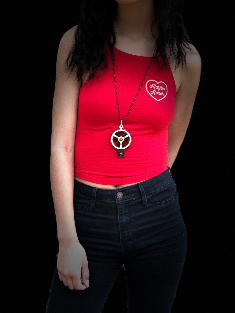 Kinetic Planetary Gear Necklace 6003D