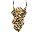Kinetic Piston Propeller Gear Necklace 6006A