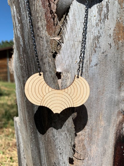 Arabesque Marble Necklace #6111