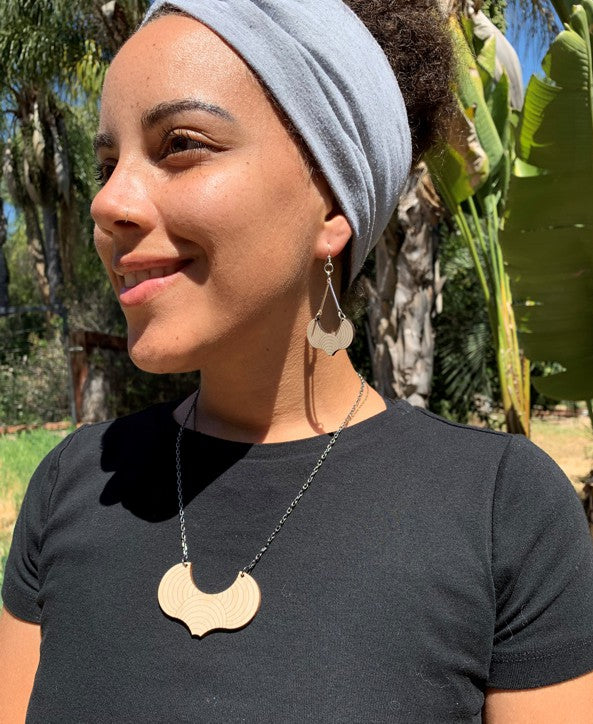 Arabesque Marble Necklace #6111