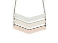 Pastel Chevron Necklace #6112