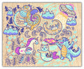 Unicorns, Dragons, and Aliens Puzzle - 48PCS - #6402