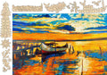 Seaport Village Sunset Whimsical Jigsaw Puzzle  - 541PCS - #6698