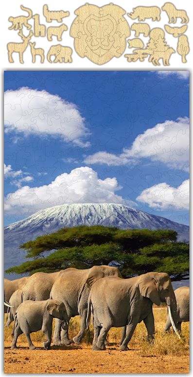 Mount Kilimanjaro Jigsaw Puzzle - 277PCS - #6760
