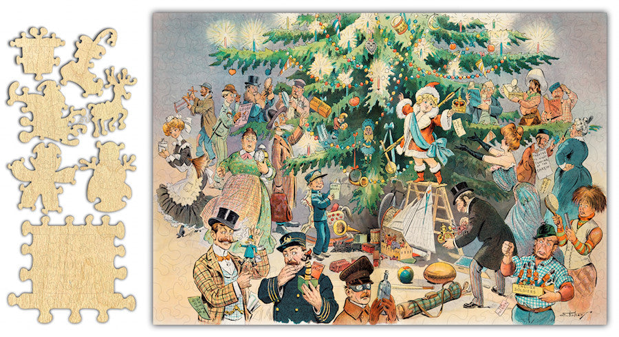 Christmas Tree 1902 Whimsical Jigsaw Puzzle - 275PCS - #6773