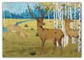 Maurice Pillard Verneuil: Deer in Art Deco Puzzle - 160PCS - #6790