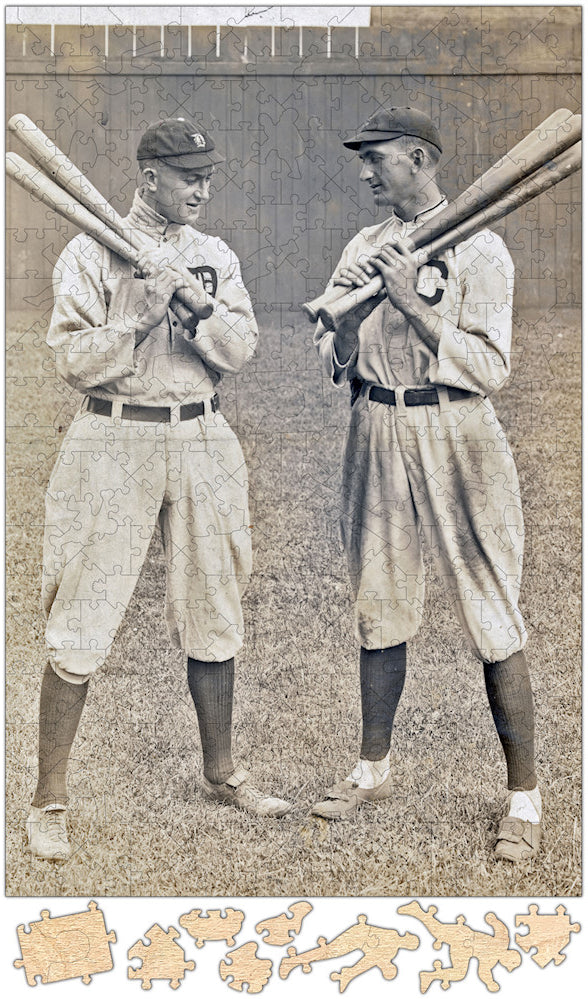 Cobb and Shoeless Joe Baseball Puzzle - 263PCS - #6796