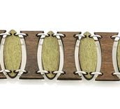 Oval Pillar Bracelet 7501A