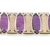 Oval Pillar Bracelet 7501C