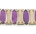 Oval Pillar Bracelet 7501C