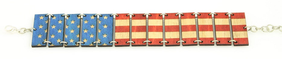 American Flag Bracelet 7516