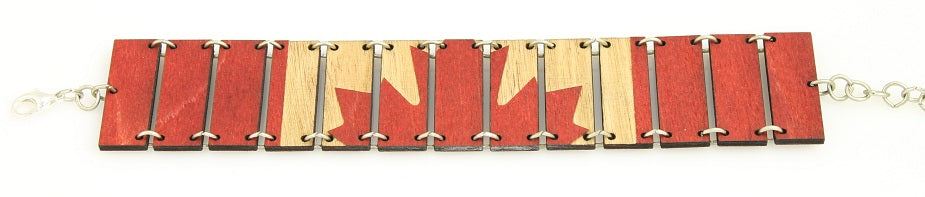 Canadian Flag Bracelet 7517