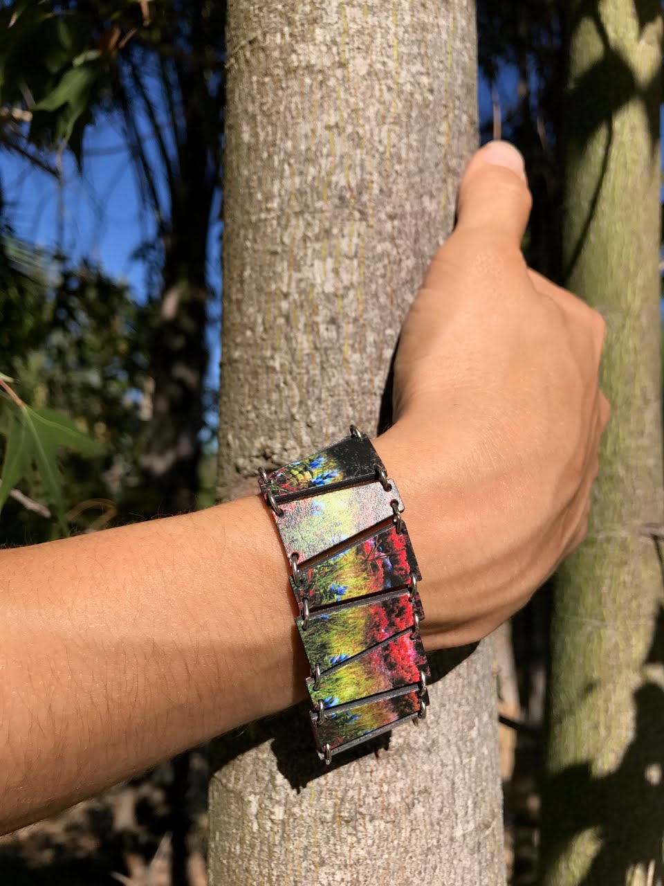 Sunset Flower Bracelet #7525A