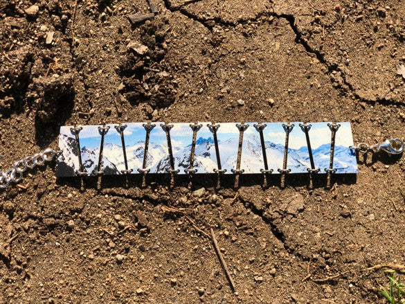 Snow Capped Mountain Bracelet #7531A