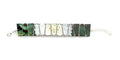 White Delilah Flower Bracelet #7542A