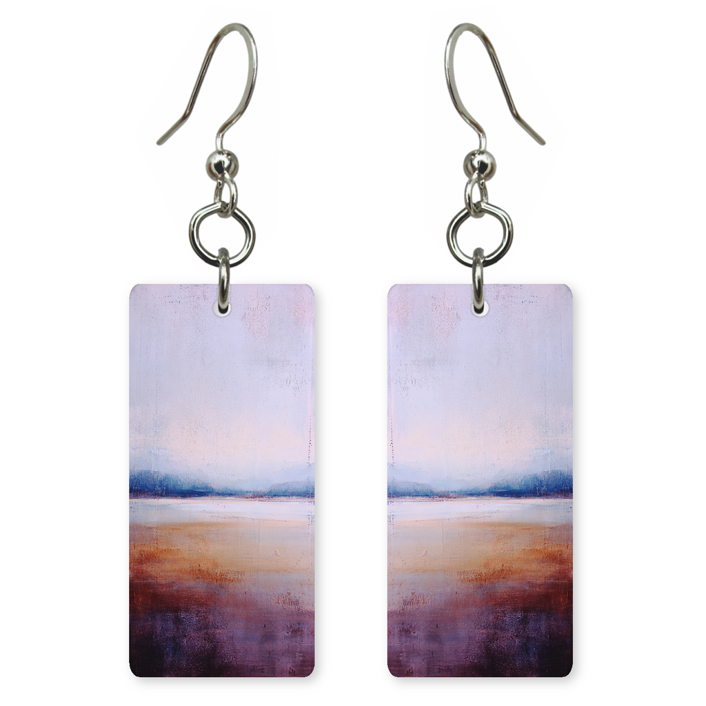 Lavender Dawn Horizon Earrings