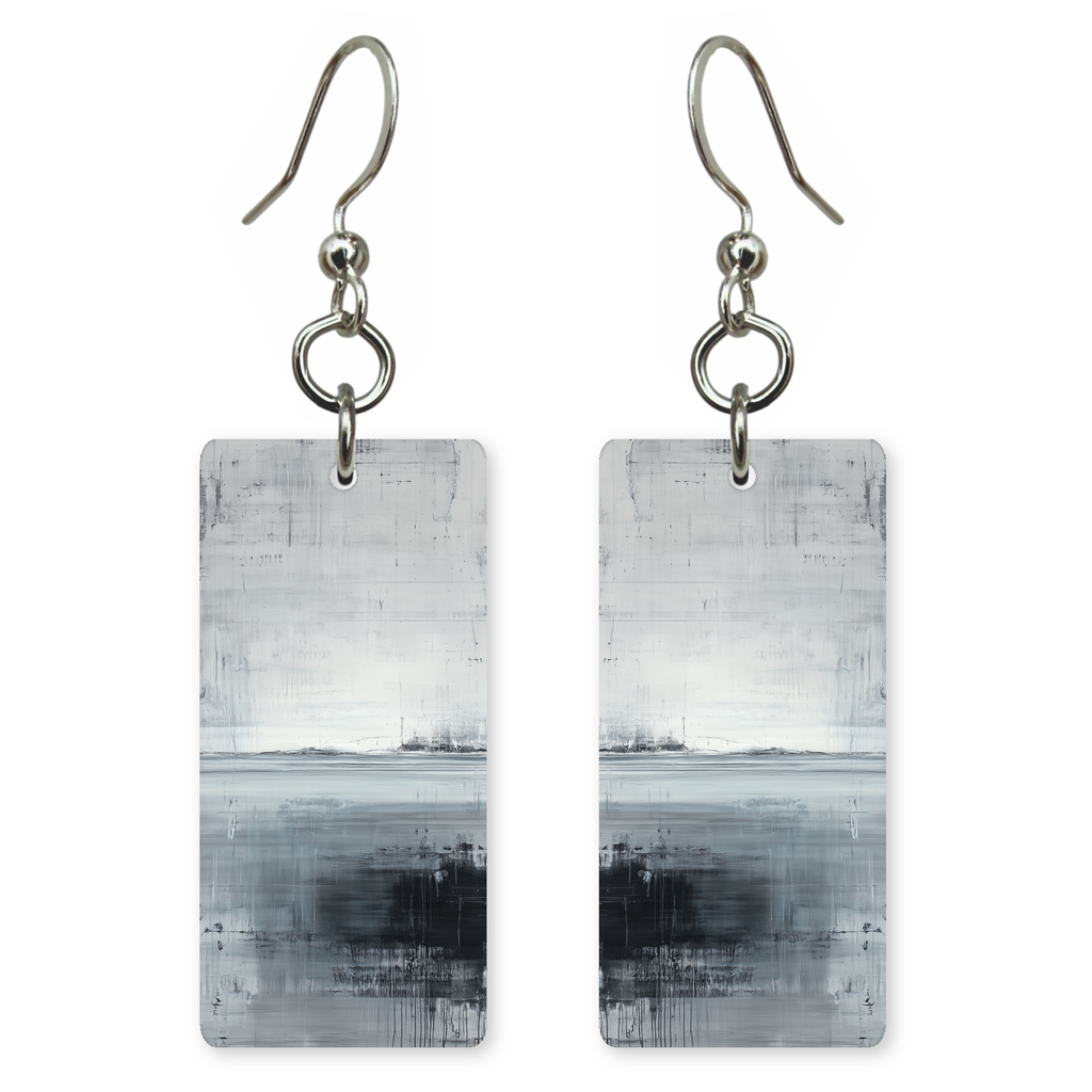 Silver Shore Mist Earrings